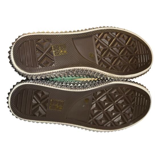 Free People Nan-Ku Couture Cruise Studded High Top Sneaker 40/ 9.5 Spring Mint - Picture 10 of 14